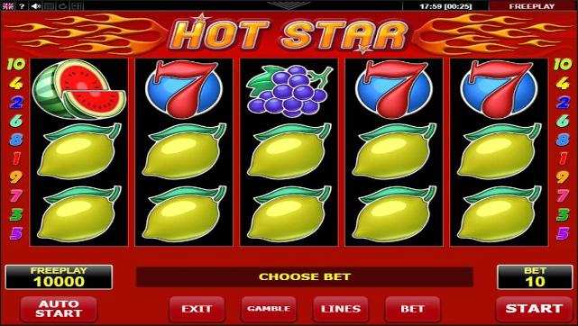 Hot Star gra za darmo