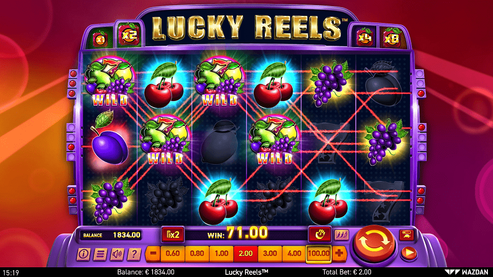lucky reels online gra